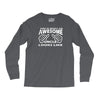this is what an awesome uncle looks like   mens funny father's day Long Sleeve Shirts