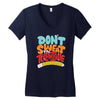 don't sweat the technique Women's V-Neck T-Shirt