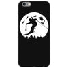 skiier moon moonlight silhouett iPhone 6/6s Case