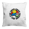 you choo choo choose me Throw Pillow