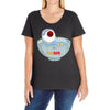medama oyaji manga Ladies Curvy T-Shirt