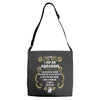 i am an aquarius Adjustable Strap Totes