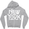 new york Zipper Hoodie