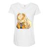 arcanine Maternity Scoop Neck T-shirt