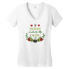 home is where the guac is Women's V-Neck T-Shirt