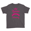 queens are born in february Youth Tee