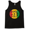 rasta lion head reggae dub step music dance Tank Top