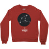 Virgo Zodiac Sign Minimal Design Crewneck Sweatshirt