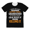 I Never Dreamed I'd Grow Up To Be A Super Cool Grandfather Of Freaking All Over Women's T-shirt