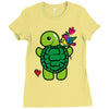 love turtle Ladies Fitted T-Shirt