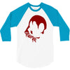 deadpool face 3/4 Sleeve Shirt