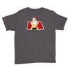 funny flashing naked nude christmas santa claus Youth Tee