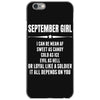 Super September Girl iPhone 6/6s Case