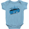 greetings from rapture Baby Onesie