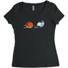 the hare and the shell Women's Triblend Scoop T-shirt