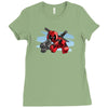 lego deadpool Ladies Fitted T-Shirt