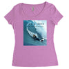 men's shark boss Women's Triblend Scoop T-shirt