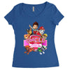 paw patrol birthday girl uncle Women's Triblend Scoop T-shirt