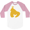 king gorilla 3/4 Sleeve Shirt