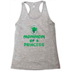 mother's day mommom of a princess Racerback Tank