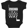 nerdy in a good way 2 Baby Bodysuit