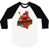 the sausage king of chicago 3/4 Sleeve Shirt