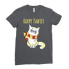 pawter cat Ladies Fitted T-Shirt
