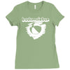 bademeister fun wasserball play keeper baywatch ocean beach Ladies Fitted T-Shirt