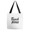 beach please Tote Bags