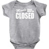 minds should never be closed Baby Onesie