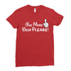One More Beer Please Ladies Fitted T-Shirt
