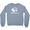 always late worth wait funny turtle tee Crewneck Sweatshirt