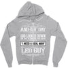 And 8th Day God Look Down So God Made A Leo Guy, Nice, Made, Look, Goo Zipper Hoodie