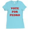 napoleon dynamite   vote for pedro Ladies Fitted T-Shirt
