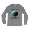 there is no planet  b earth day Long Sleeve Shirts