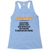 January Girl Hated By Many Racerback Tank