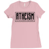 Atheism (A non-prophet organization) Ladies Fitted T-Shirt