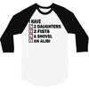 i have 2 daughter 3/4 Sleeve Shirt