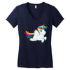 The Unicorn Women's V-Neck T-Shirt