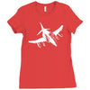 mcdonnell f 4 phantom us air force luftwaffe marine navy vietnam Ladies Fitted T-Shirt