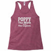 poppy myth legend casual Racerback Tank