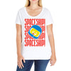 spaceship Ladies Curvy T-Shirt