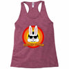 too hip to hop   bunny easter Racerback Tank