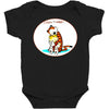 calvin hobbes Baby Bodysuit
