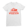 Faith Can Move Mountains Ladies Fitted T-Shirt