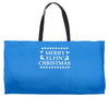 merry elfin christmas Weekender Totes
