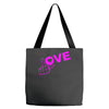 fuck love party Tote Bags