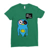 uberpup hey brain cakes! Ladies Fitted T-Shirt