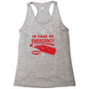 hot sauce emergency Racerback Tank