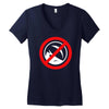 anti emo Women's V-Neck T-Shirt